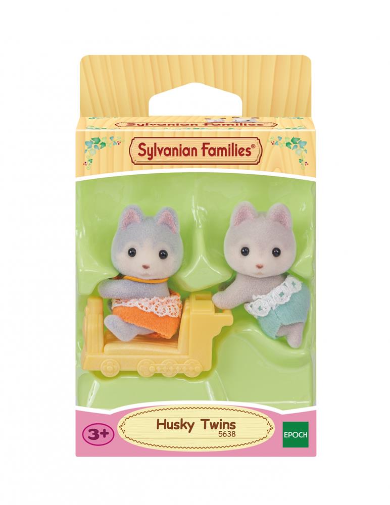 SYLVANIAN FAMILIES GEMELLI HUSKY 5638 SYLVANIAN FAMILIES GEMELLI HUSKY 5638