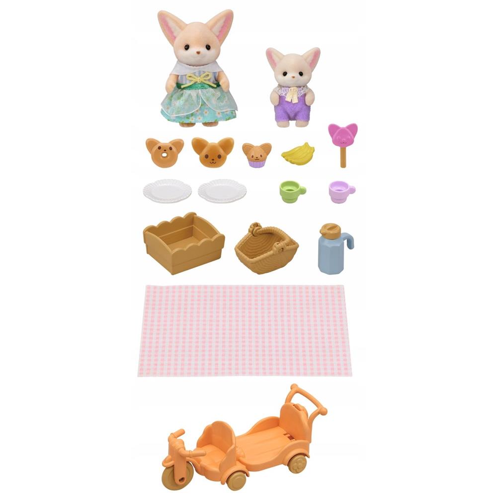 SYLVANIAN FAMILIES SET PICNIC AL SOLE - SORELLA E BEBÈ VOLPE FENNEC 5698 SYLVANIAN FAMILIES SET PICNIC AL SOLE - SORELLA E BEBÈ VOLPE FENNEC 5698