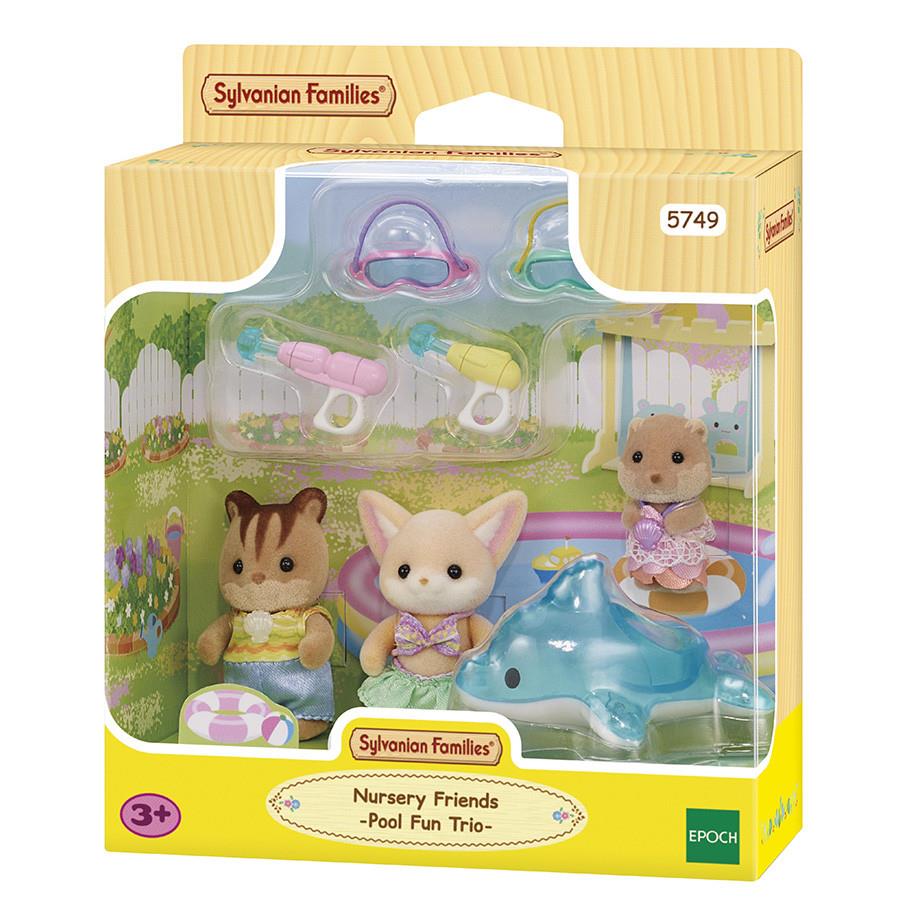 SYLVANIAN FAMILIES AMICI DELL'ASILO - TRIO IN PISCINA 5749 SYLVANIAN FAMILIES AMICI DELL'ASILO - TRIO IN PISCINA 5749