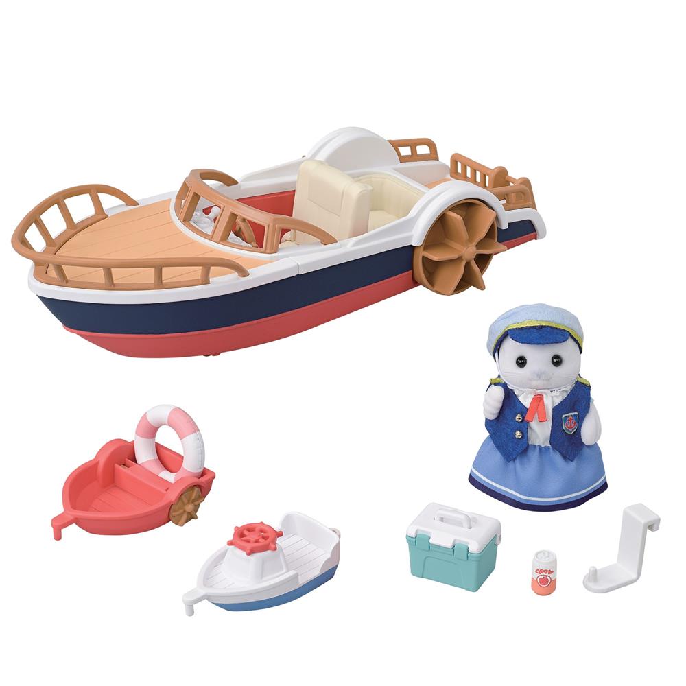 SYLVANIAN LA BARCA DELLA FOCA MARINAIO 5864