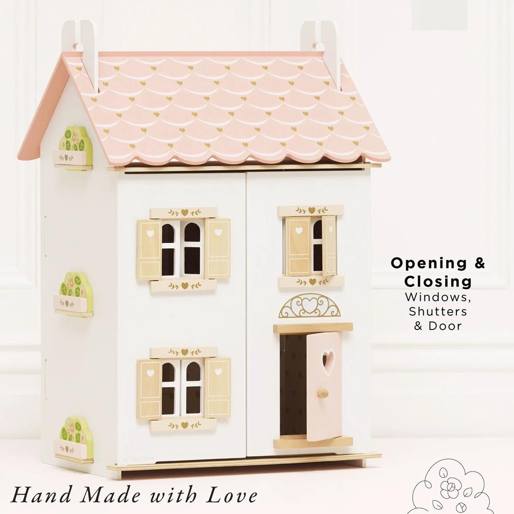LE TOY VAN CASA DELLE BAMBOLE ROSE HEART H124