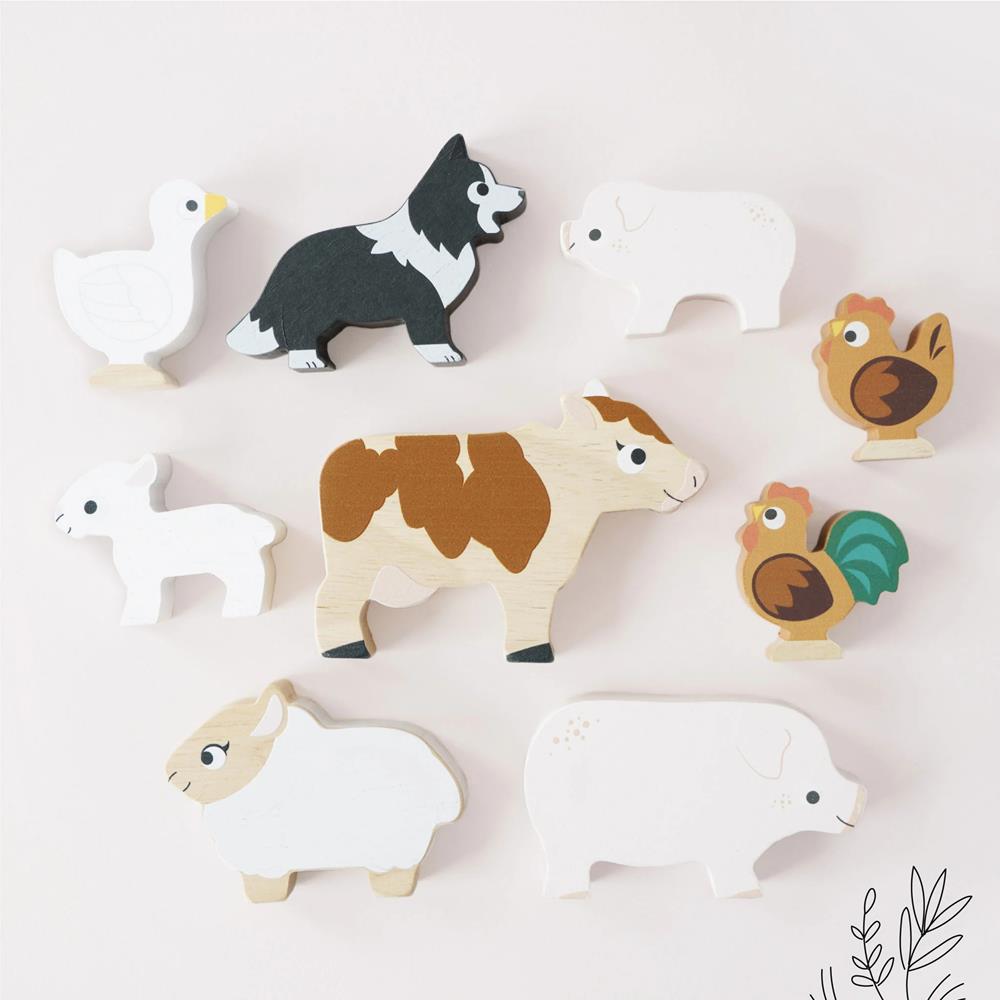 LE TOY VAN ANIMALI DELLA FATTORIA IMPILABILI PL141 LE TOY VAN ANIMALI DELLA FATTORIA IMPILABILI PL141