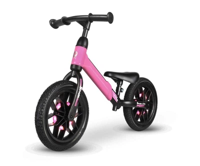 QPLAY BALAN BIKE SPARK LED 12 3/6 ANNI 30 KG PINK