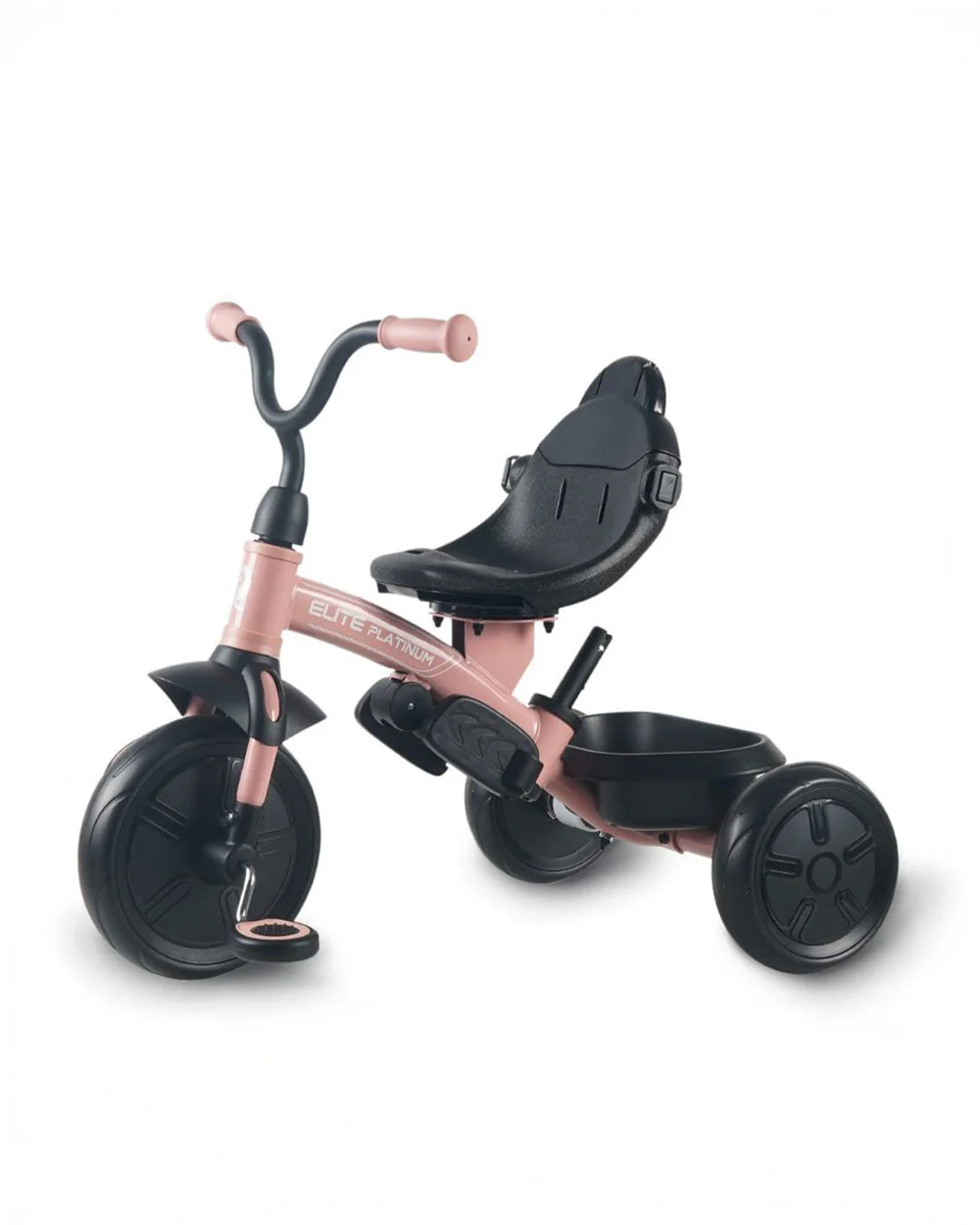 QPLAY TRICYCLE ELITE PLATIN 6IN1 360 PINK