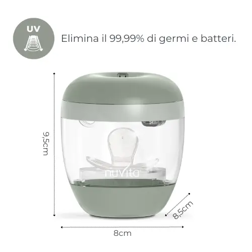 NUVITA MELLYPLUS STERILIZZATORE PORTATILE A RAGGI UV 1556