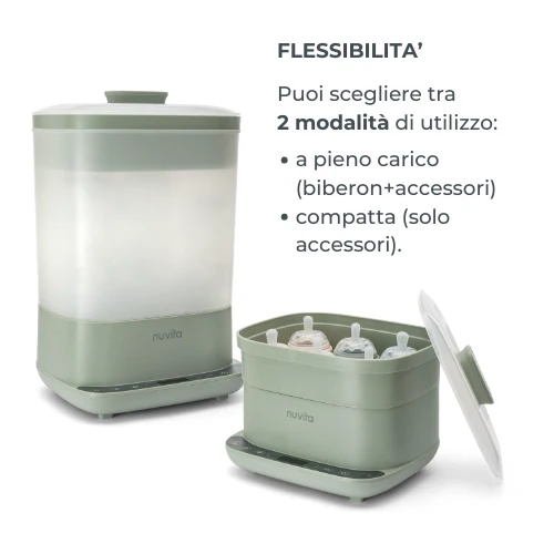 NUVITA STERILIZZATORE CON ASCIUGATURA 2 IN 1 STERIDRY 1088 NUVITA STERILIZZATORE CON ASCIUGATURA 2 IN 1 STERIDRY 1088
