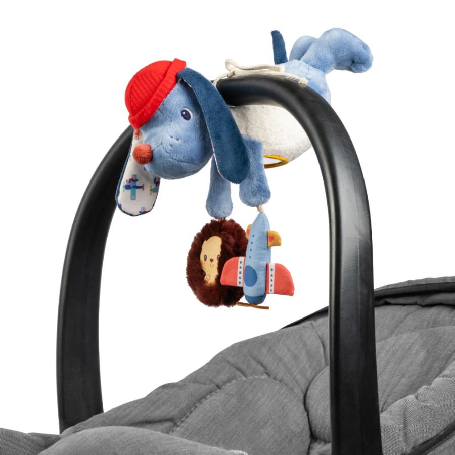 LILLIPUTIENS PELUCHE CANE APPESO - JULES ACTI-NOMAD 83590 LILLIPUTIENS PELUCHE CANE APPESO - JULES ACTI-NOMAD 83590