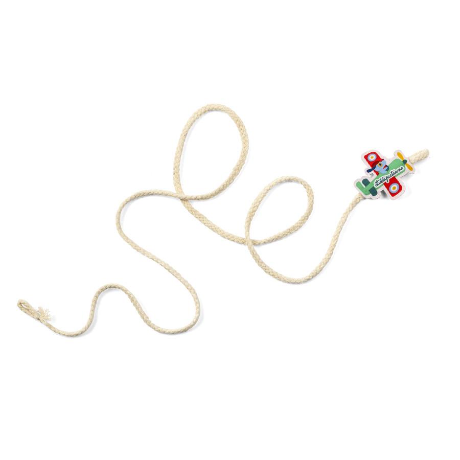 LILLIPUTIENS CORDA CON LETTERE IN TESSUTO CON IL CANE JULES 83647 LILLIPUTIENS CORDA CON LETTERE IN TESSUTO CON IL CANE JULES 83647