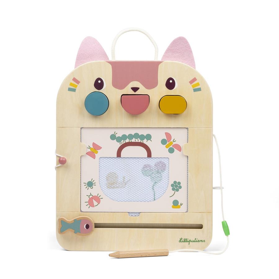 LILLIPUTIENS JEANNE LA GATTA LAVAGNA MAGICA DI LEGNO 83650 LILLIPUTIENS JEANNE LA GATTA LAVAGNA MAGICA DI LEGNO 83650