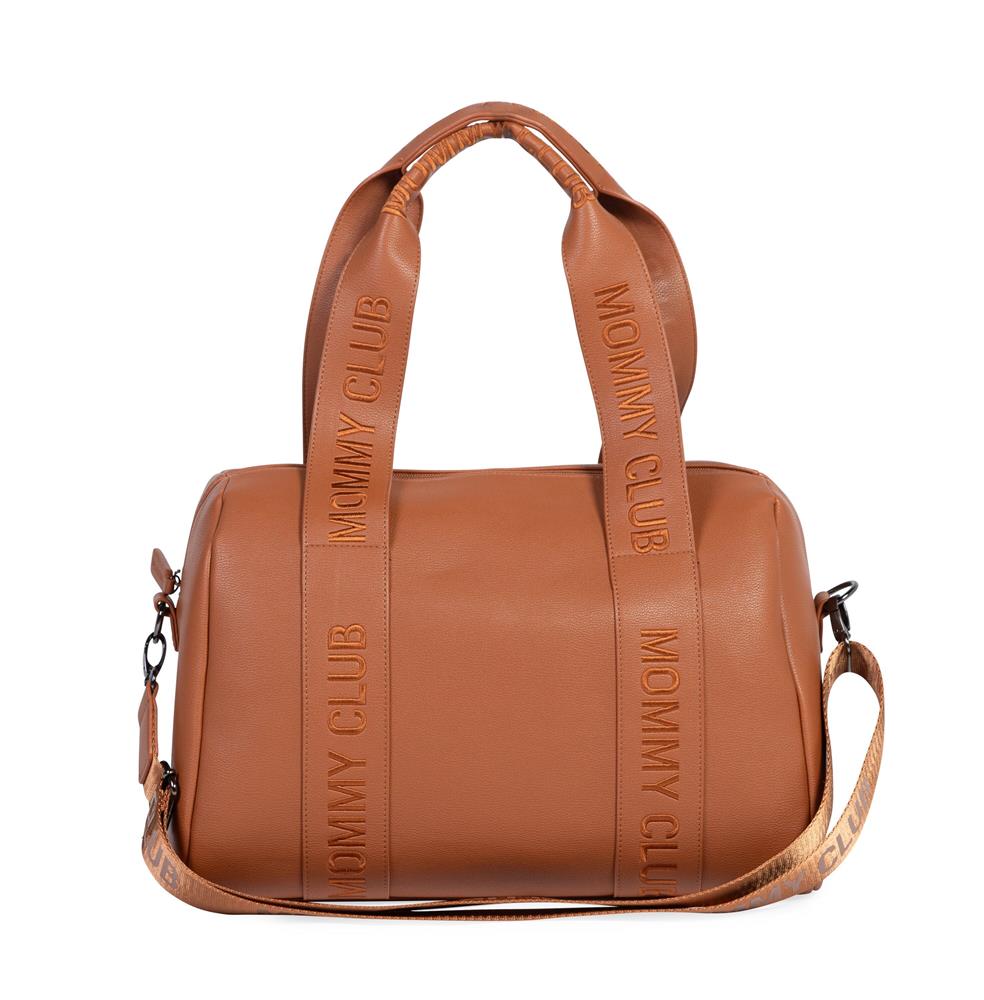 CHILDHOME MOMMY CLUB BORSA PER IL CAMBIO - SIGNATURE SIMILPELLE MARRONE 402758