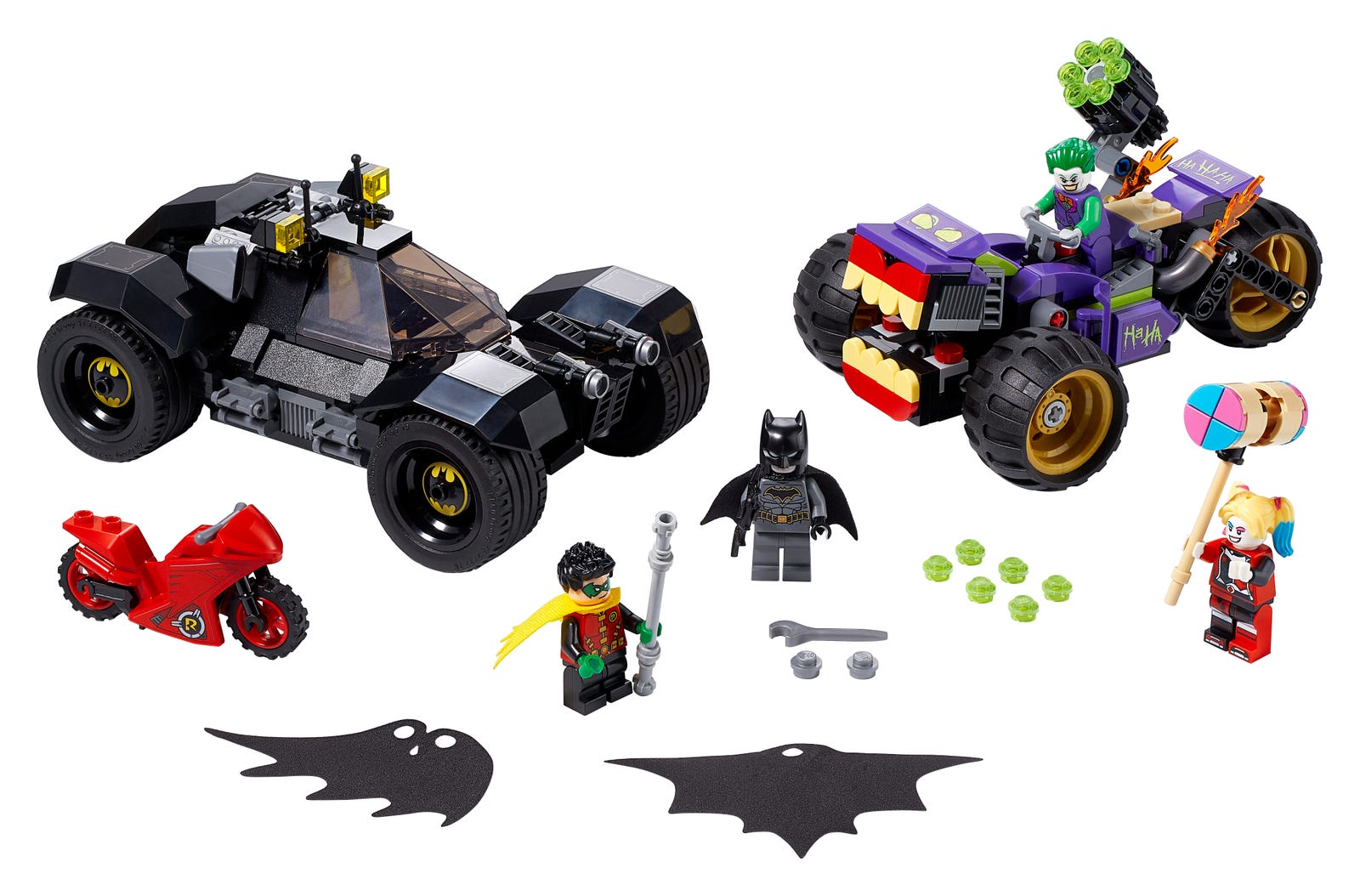 LEGO SUPER HEROES ALL'INSEGUIMENTO DEL TRE-RUOTE DI JOKER 76159