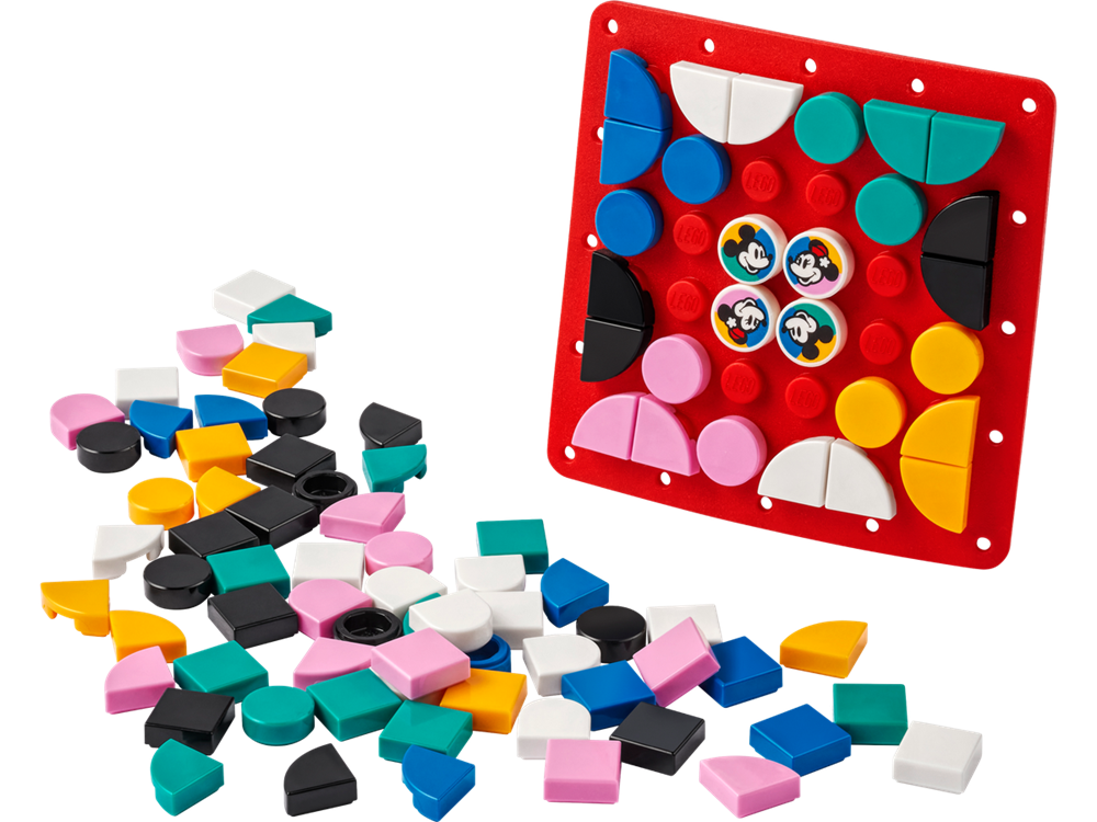LEGO DOTS PATCH STITCH-ON TOPOLINO E MINNIE 41963