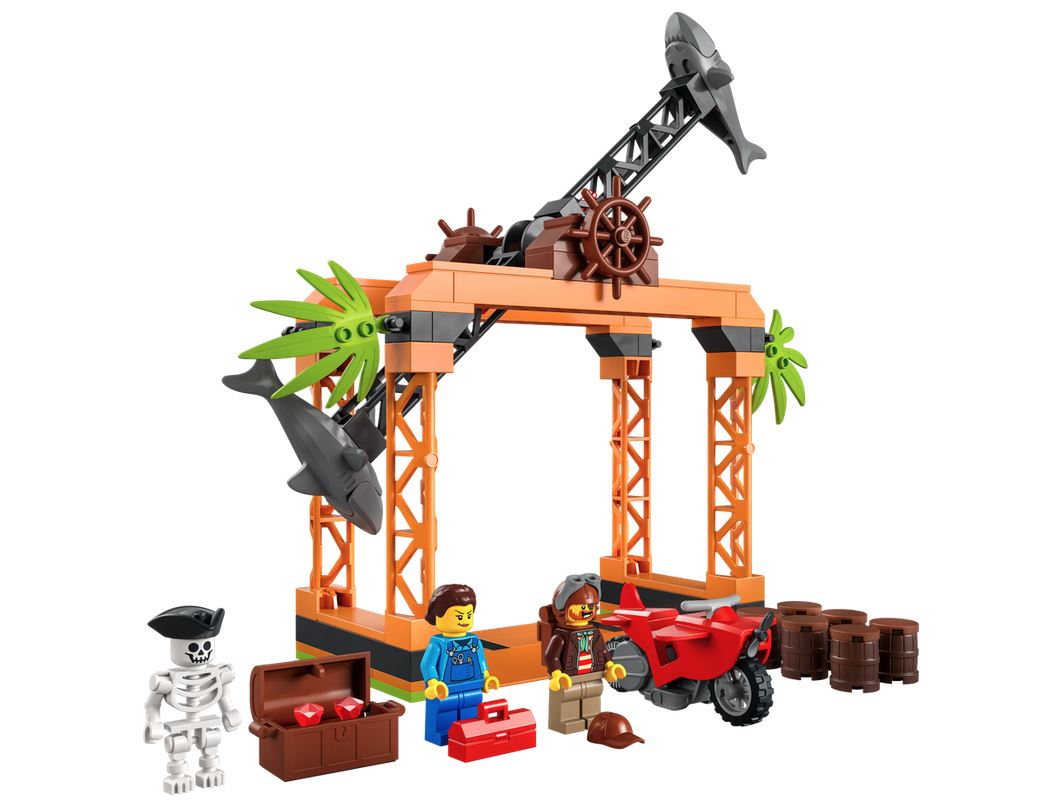 LEGO CITY STUNTZ SFIDA ACROBATICA ATTACCO DELLO SQUALO 60342