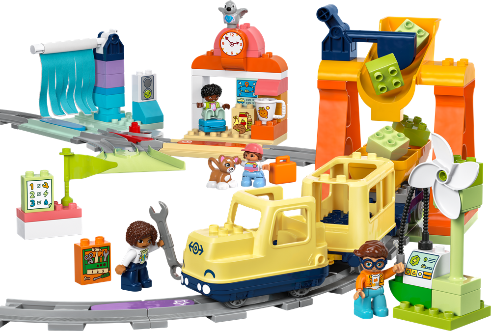 LEGO DUPLO TOWN GRANDE TRENO COMUNITARIO INTERATTIVO 10428
