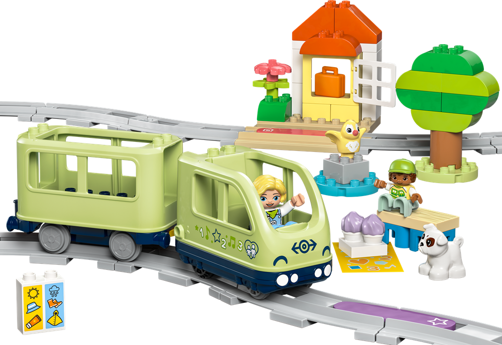 LEGO DUPLO TOWN TRENO D’AVVENTURA INTERATTIVO 10427