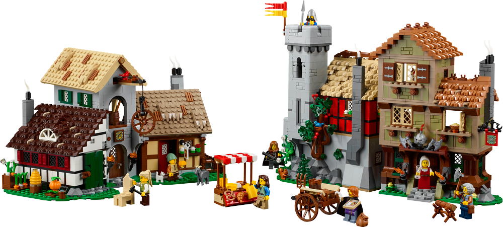 LEGO ICONS PIAZZA DELLA CITTÀ MEDIEVALE 10332