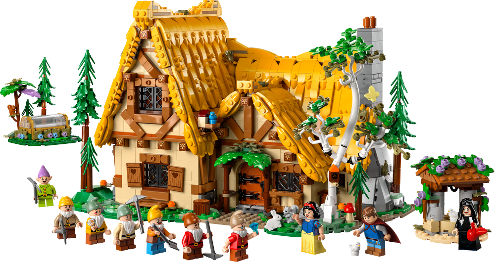 LEGO DISNEY PRINCESS IL COTTAGE DI BIANCANEVE E I SETTE NANI 43242