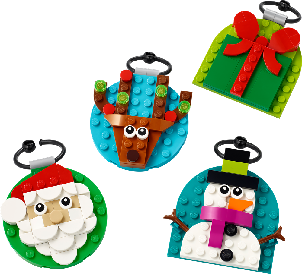 LEGO LEGO ICONIC SELEZIONE DI DECORAZIONI NATALIZIE 40744