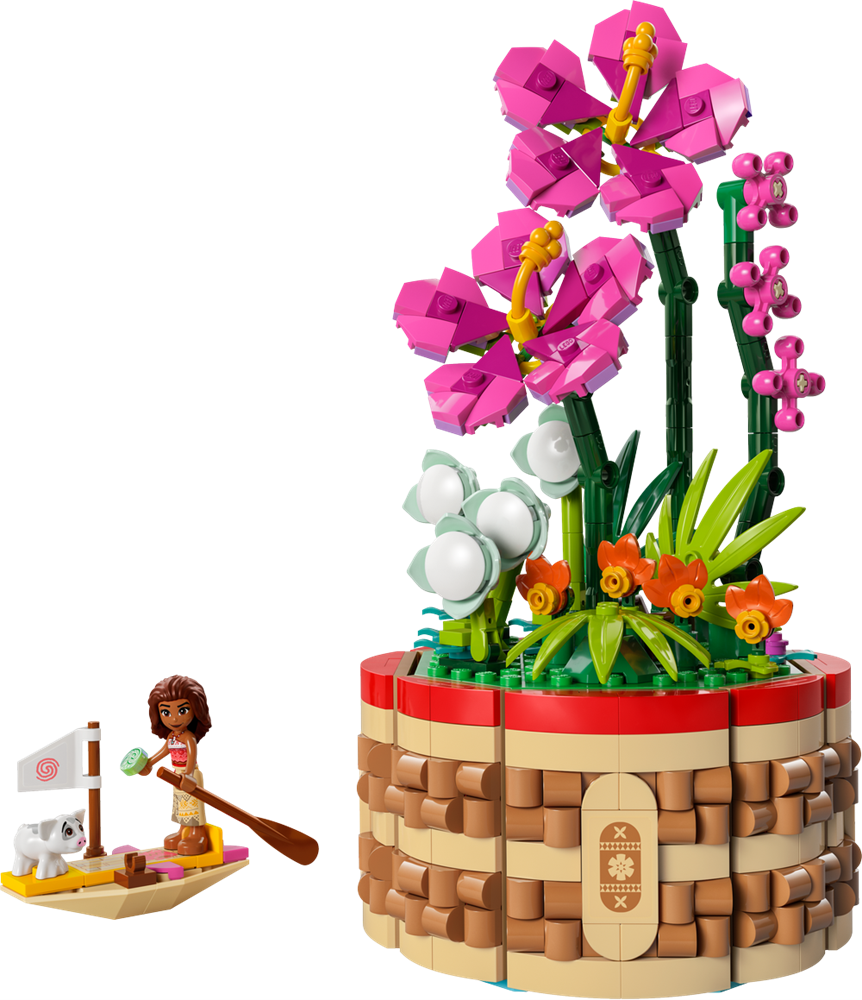 LEGO DISNEY PRINCESS VASO DI FIORI DI VAIANA 43252