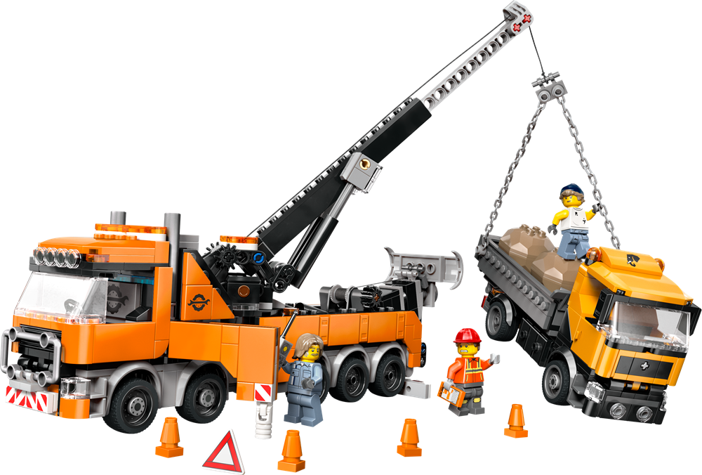 LEGO LEGO CITY CARRO ATTREZZI HEAVY DUTY CON GRU 60467