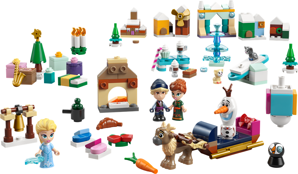 LEGO DISNEY™ CALENDARIO DELL’AVVENTO 2025 43273