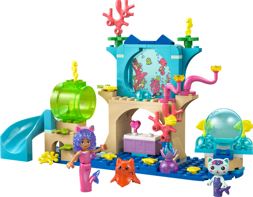 LEGO GABBY'S DOLLHOUSE AVVENTURA NELL’ACQUARIO DI GABBY SIRENA 11204