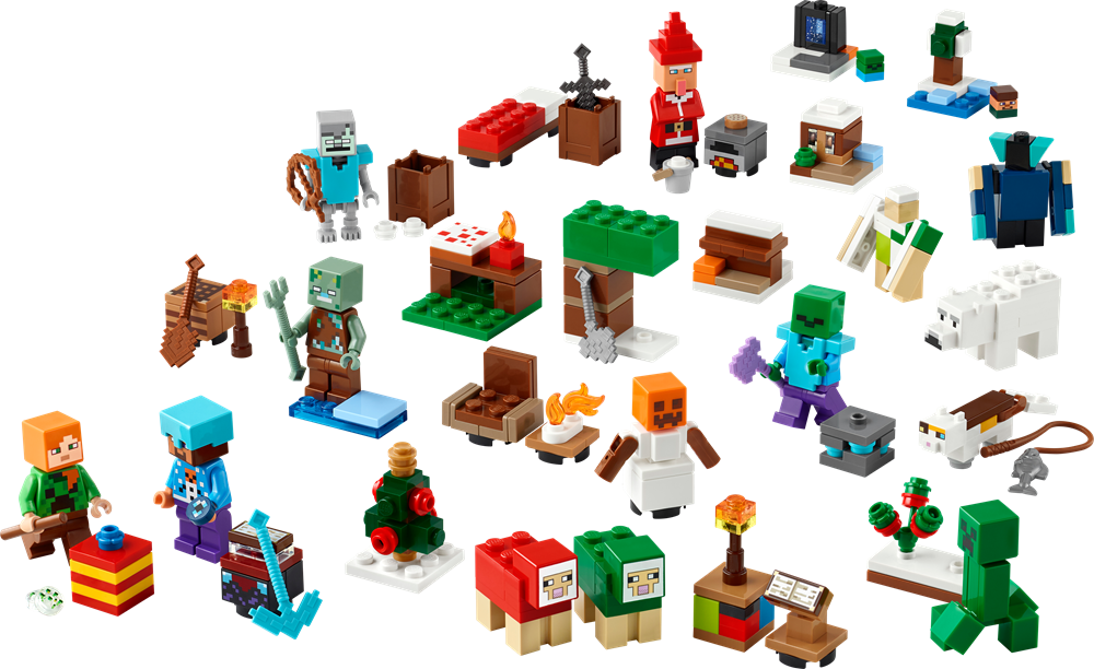 LEGO MINECRAFT CALENDARIO DELL’AVVENTO 2025 21280