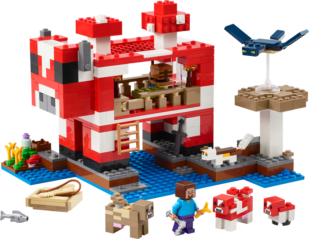 LEGO MINECRAFT LA CASA DEL MOOSHROOM 21270