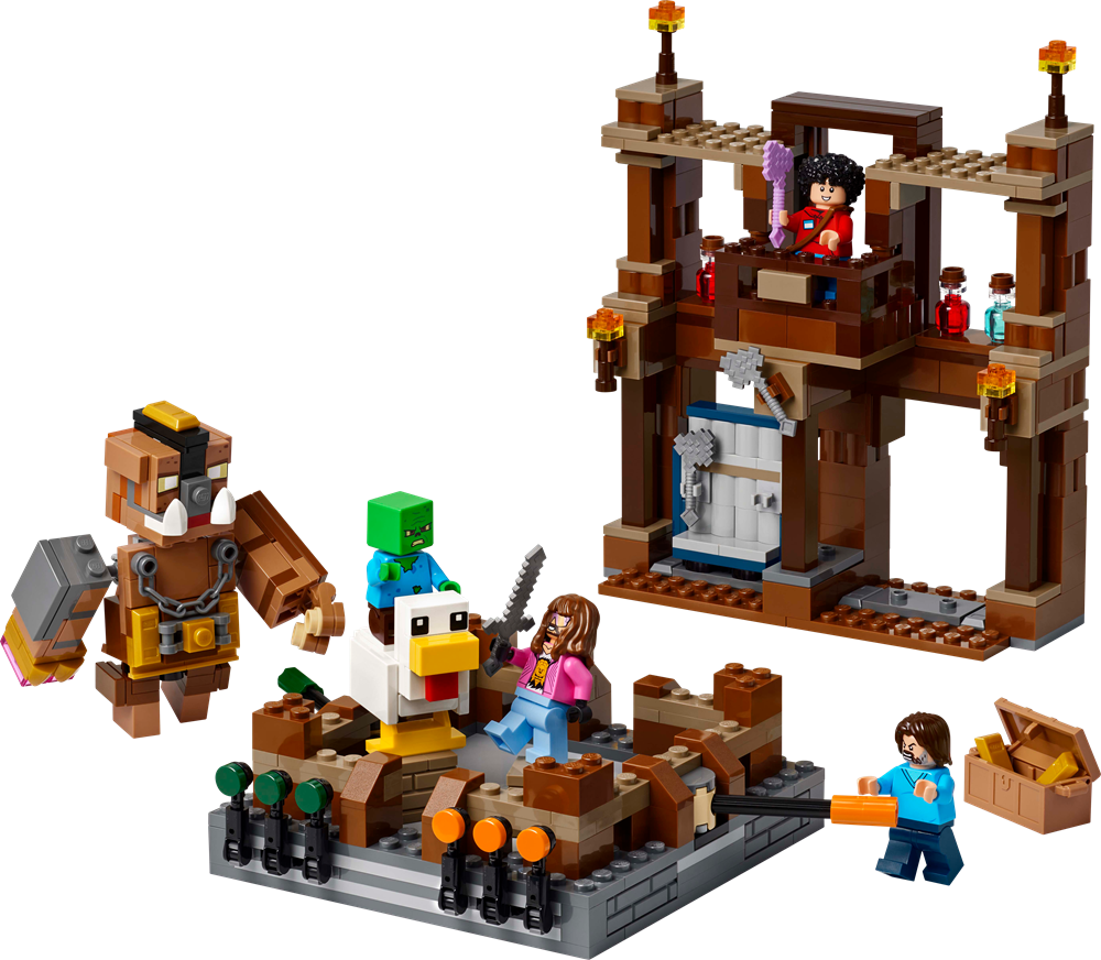 LEGO MINECRAFT MAGIONE DELLA FORESTA: RING DI COMBATTIMENTO 21272