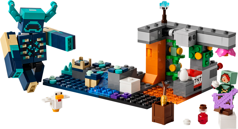 LEGO MINECRAFT L’INCONTRO CON IL SORVEGLIANTE 21274