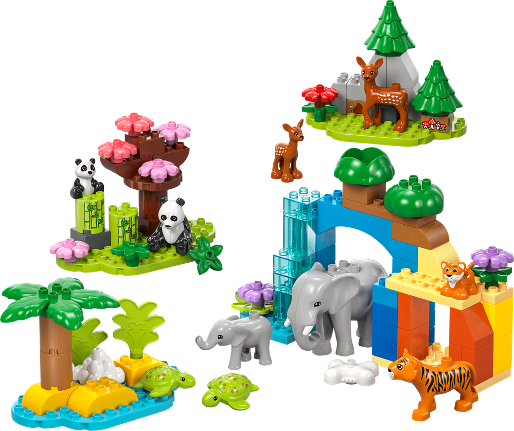 LEGO DUPLO TOWN FAMIGLIE DI ANIMALI 3 IN 1 10446