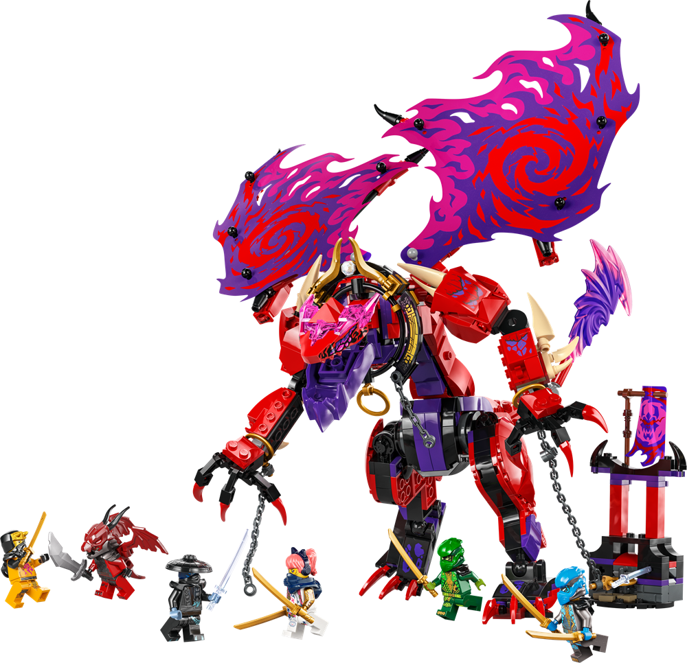 LEGO NINJAGO THUNDERFANG, IL DRAGO DEL CAOS 71832