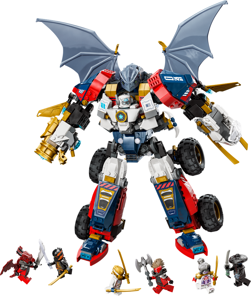 LEGO NINJAGO MECH ULTRA COMBINATORE DI ZANE 71834