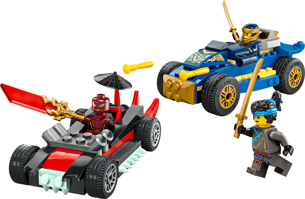 LEGO NINJAGO DUELLO AD ALTA VELOCITÀ TRA ROGUE E DRIX 71840