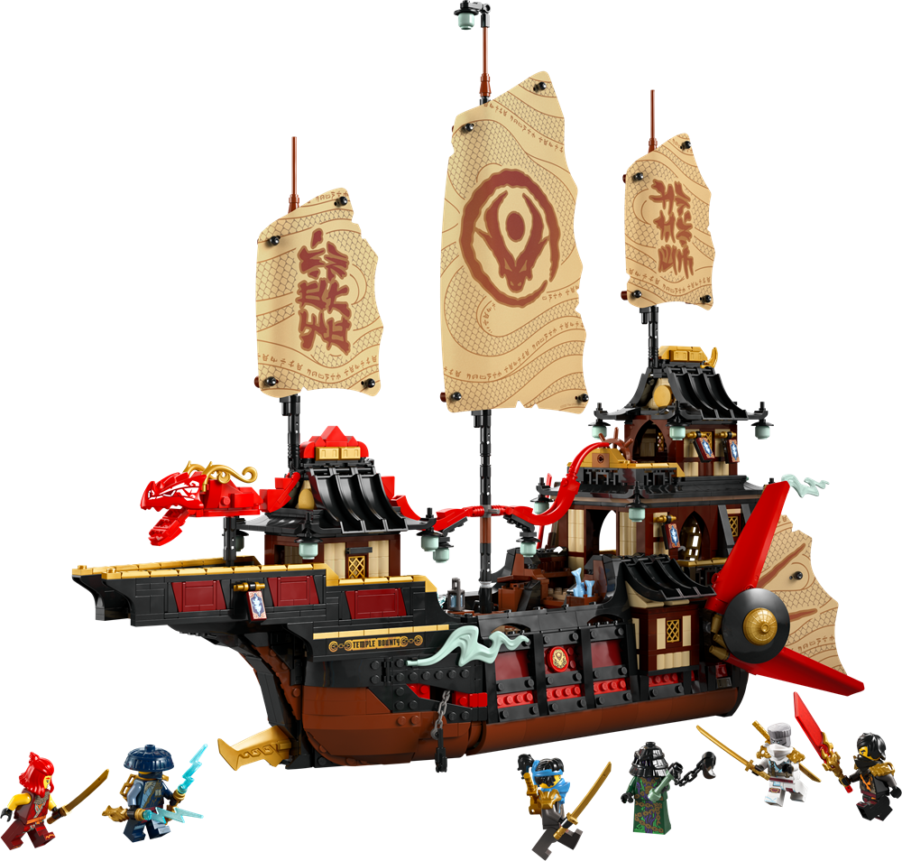 LEGO NINJAGO IL BOUNTY DEL TEMPIO 71848