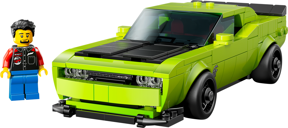 LEGO SPEED CHAMPIONS SPORTS CAR DODGE CHALLENGER SRT HELLCAT 77237