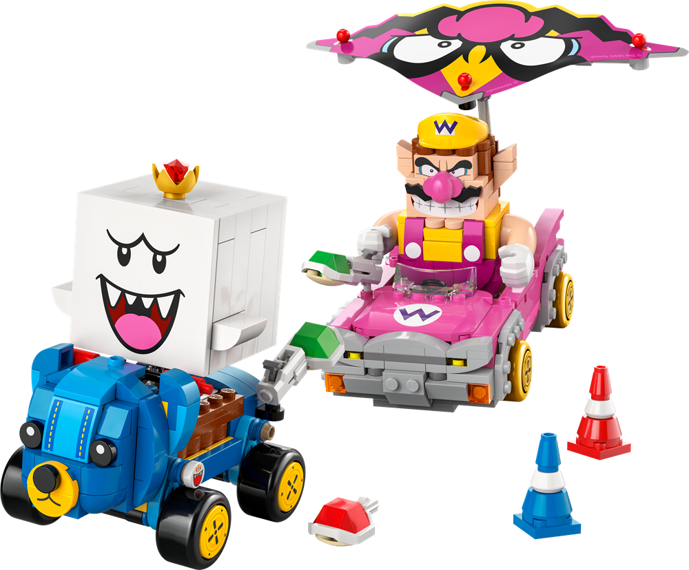LEGO SUPER MARIO MARIO KART™ – WARIO E RE BOO 72038