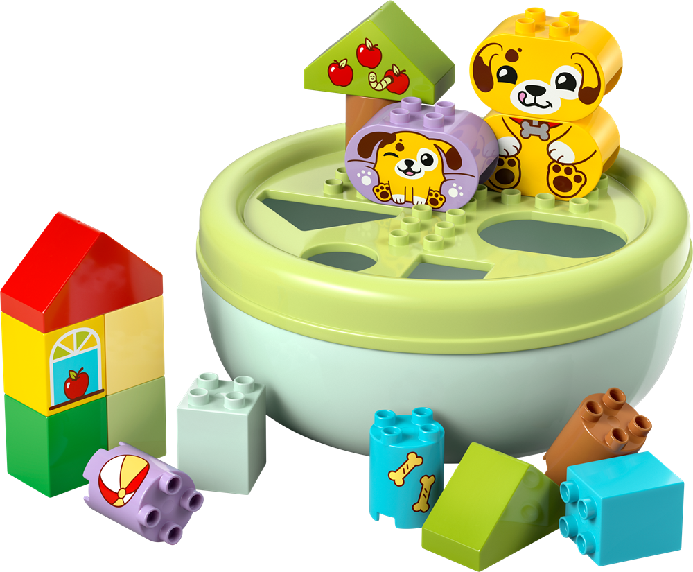 LEGO DUPLO MY FIRST SMISTA-FORME: CASETTA DEL CUCCIOLO 10441