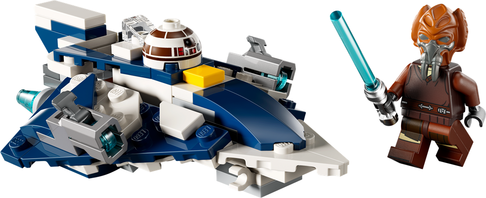 LEGO STAR WARS TM MICROFIGHTER JEDI STARFIGHTER DI PLO KOON 75400