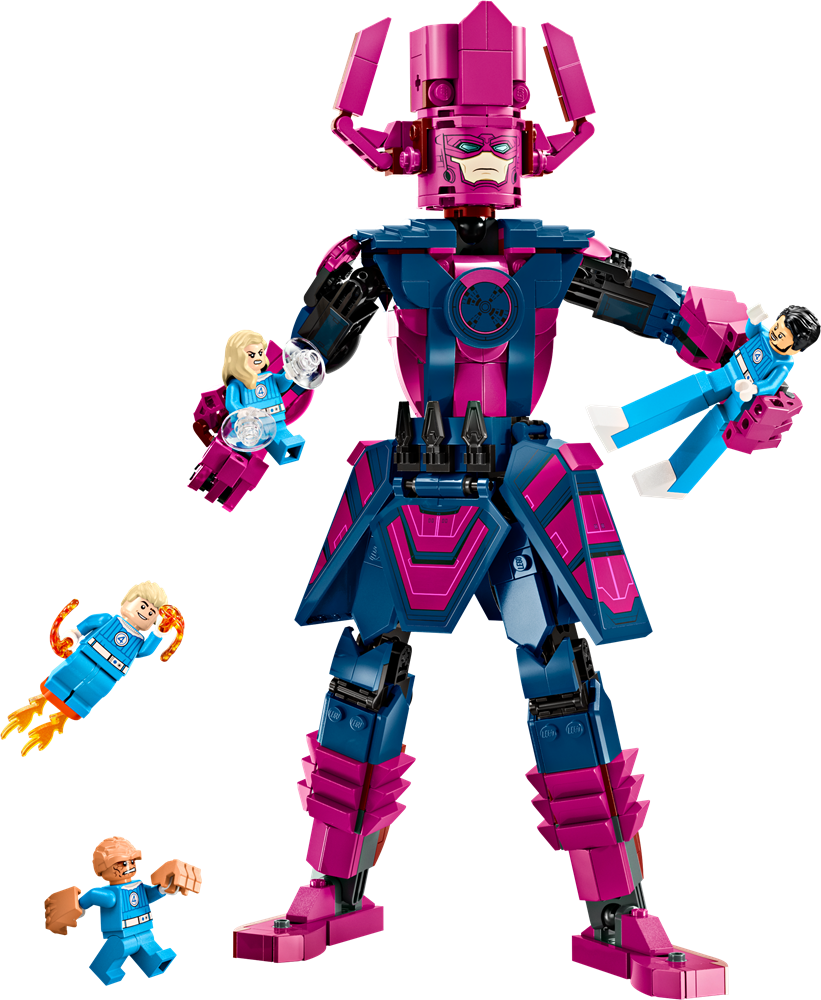 LEGO SUPER HEROES FANTASTICI QUATTRO CONTRO PERSONAGGIO COSTRUIBILE DI GALACTUS 76316