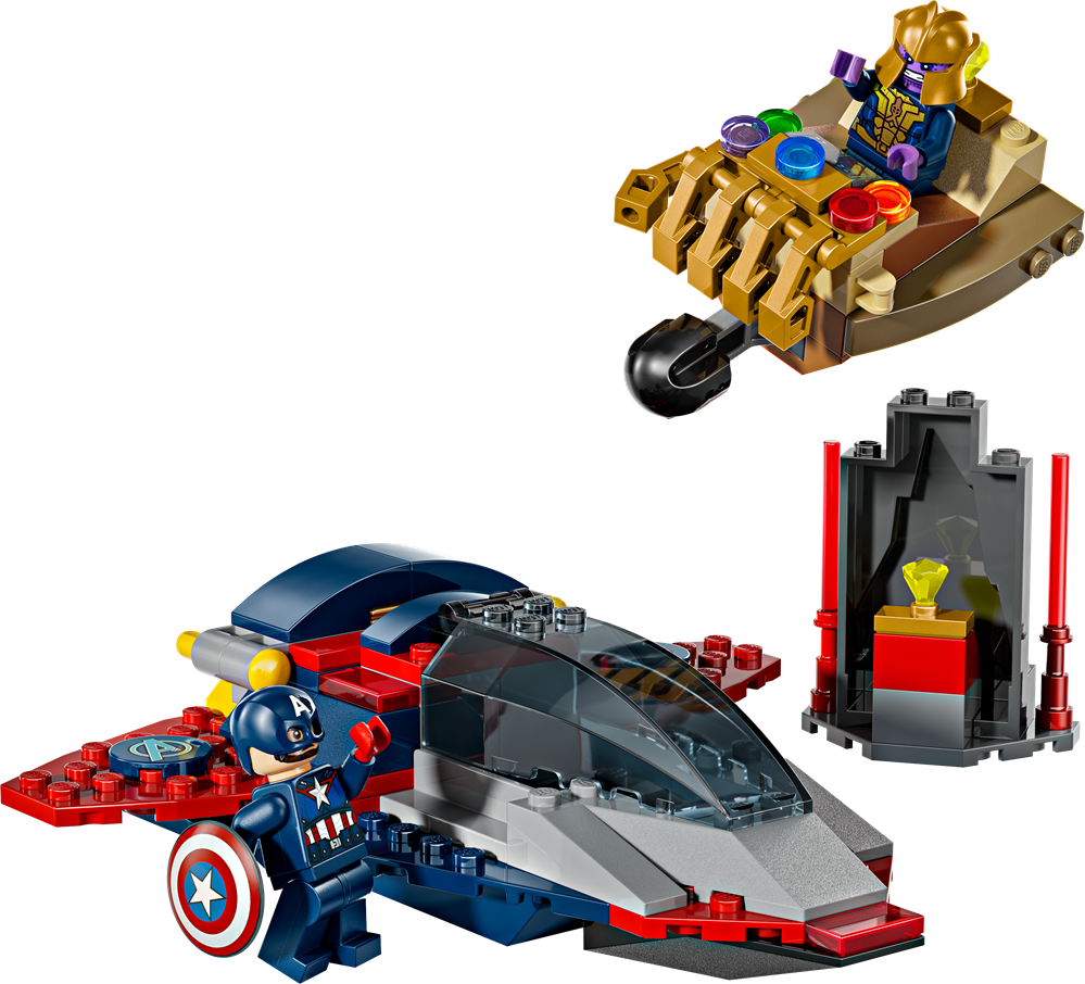 LEGO SUPER HEROES CAPTAIN AMERICA CONTRO THANOS 76319