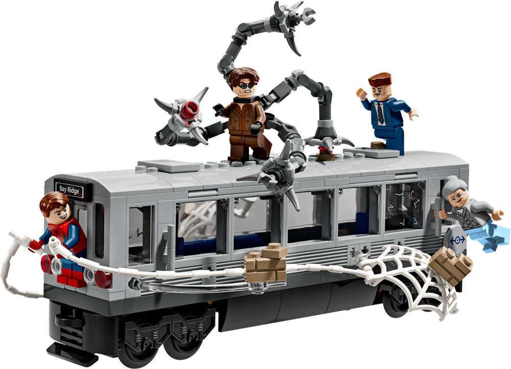 LEGO SUPER HEROES SPIDER-MAN CONTRO DOC OCK: DUELLO SUL TRENO 76321