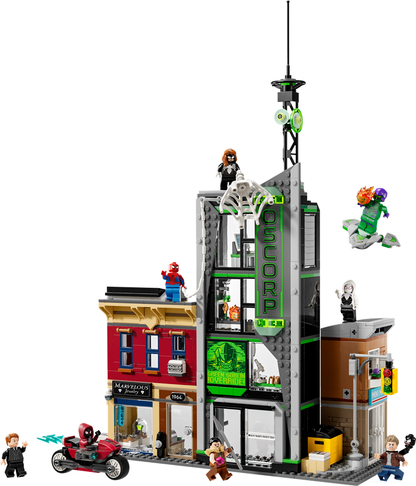 LEGO SUPER HEROES SPIDER-MAN CONTRO OSCORP 76324
