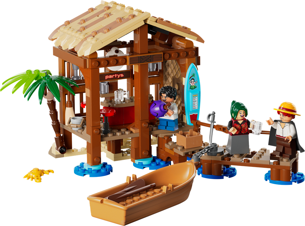LEGO ONE PIECE LA CAPANNA DEL VILLAGGIO FOOSHA 75636