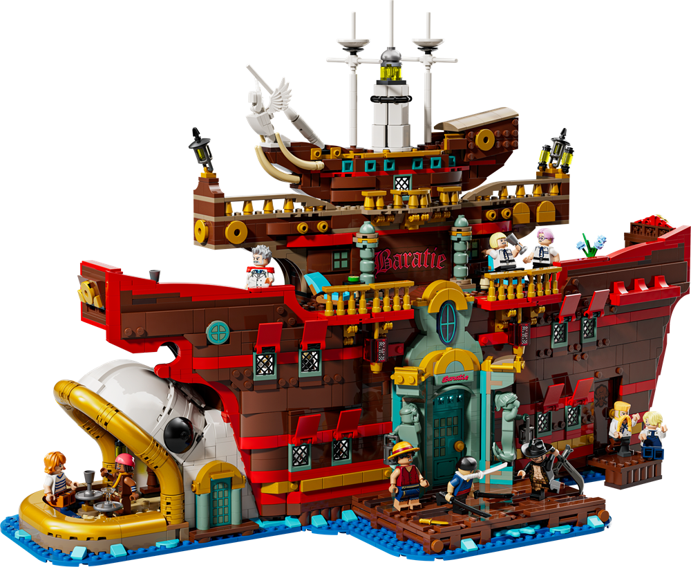 LEGO ONE PIECE BARATIE, IL RISTORANTE GALLEGGIANTE 75640