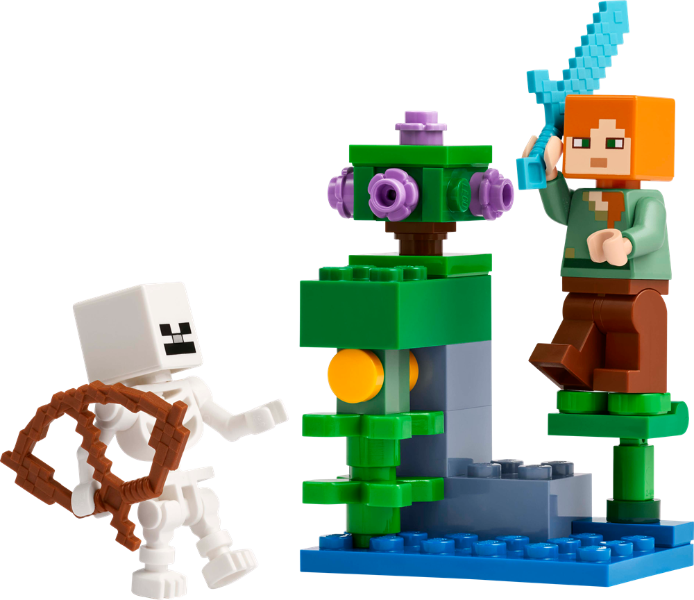 LEGO MINECRAFT DUELLO NELLA GROTTA LUSSUREGGIANTE 30705