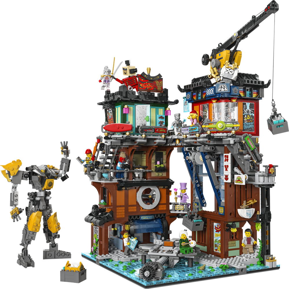 LEGO NINJAGO LABORATORI DI NINJAGO® CITY 71837
