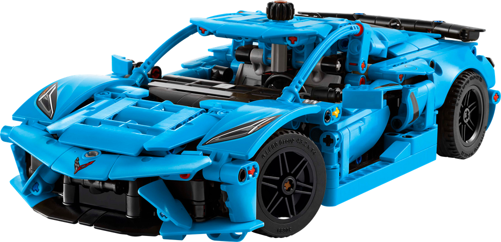 LEGO TECHNIC CHEVROLET CORVETTE STINGRAY BLU 42217