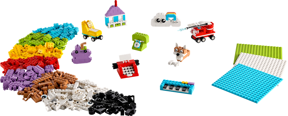 LEGO LEGO CLASSIC SCATOLA CREATIVA BUILD-AND-PLAY 11044