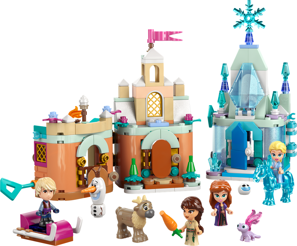 LEGO DISNEY™ MINI CASTELLO DI ARENDELLE E PALAZZO DI GHIACCIO DI ELSA 43278